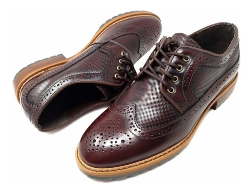 Imagen 9 de 9 de Zapato Fino Para Dama Bostoniano Casual Vestir Piel Vacuno