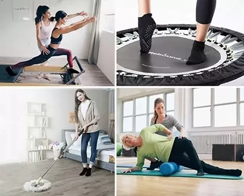 Calcetines Para Yoga Pilates Con Base Antiderrapante 4 Pares Shuxiu Wang  9024719208800