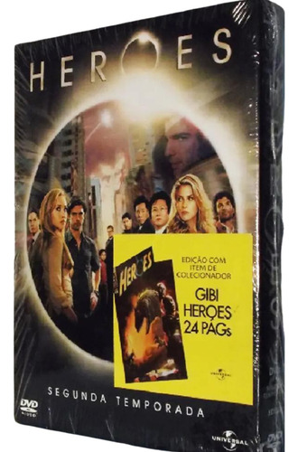 DVD Heroes - Temporada 2 - 4 discos
