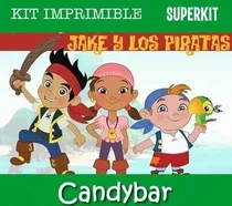Comprar Kit Imprimible Jake Y Los Piratas Candy Bar