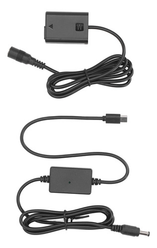 Adaptador De Alimentação Dc Np Fw50, Kit De Bateria Fictício