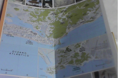 Río De Janeiro -cartoville -mapas Ipanema, Copacabana, Centr