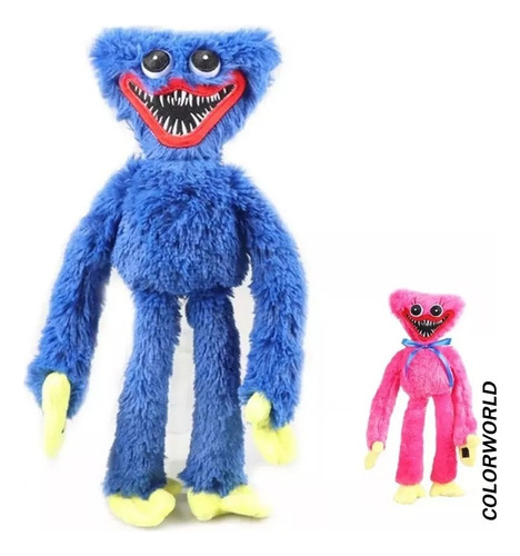 Wwa Pelúcia Wwa Huggy Wuggy Poppy Playtime 40 Cm Qualidade