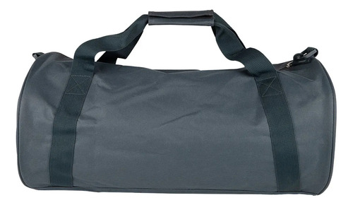 Maleta Deportiva Wilson Poliest Gris Original. Gris Oscuro Lisa