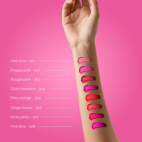 Labial Satinado Ivy Con Colageno Y Vitamina E Preppy Pink