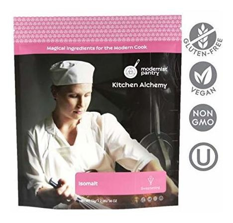 Imagen 2 de 6 de Pure Isomalt No-gmo Vegan Ou Kosher Certified - 1 Kg (2,2 Li