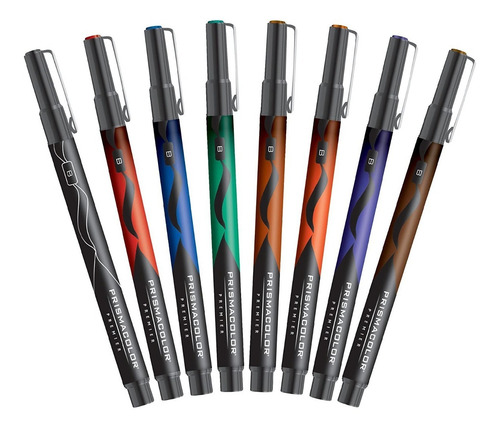 Imagen 3 de 8 de Prismacolor Premier 8 Marcadores Illustration Brush Tip