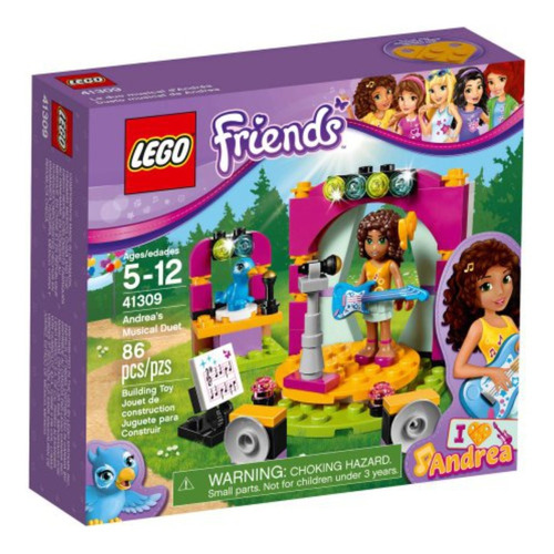 Lego Friends 41309 Dueto Musical De Andrea Mundo Manias