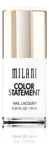 Milani Color Statement Nail Lacquer 28 Spotlight White Color Spotlight Withe