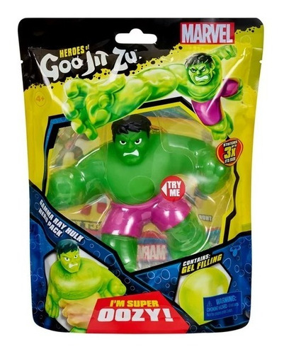 Muñecos Heroes Of Goo Jit Zu Hulk Originales