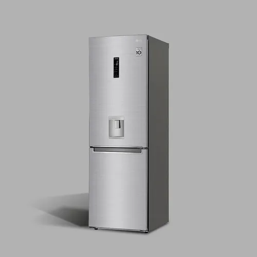 Heladera Inverter Lg Gb37spp 336l Gris No Frost Gris
