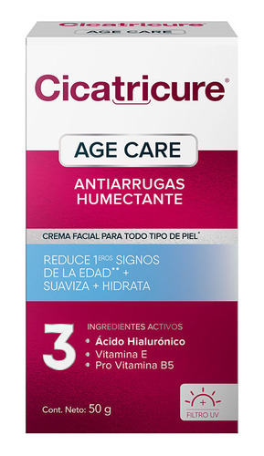 Crema Facial Cicatricure Age Care Humectante X 50 G