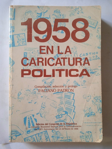 Libro 1958 En La Caricatura Política / Paciano Padrón