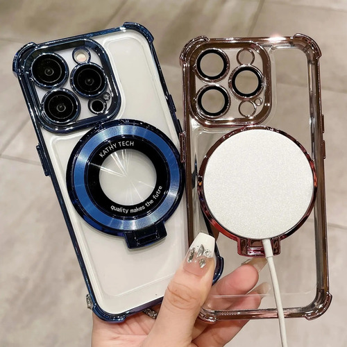For Huawei Nova 12i Funda Silicona Rudo Uso Magnética Negro