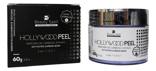 Máscara De Carvão Ativado Hollywood Peel - Beauty Spell 60g Tipo de pele Todo tipo de pele