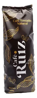 Café Tostado Natural en Grano, Crema 1kg - Café Ruiz