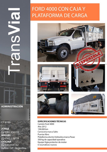 Ford 4000 Varios ( Ver En Fotos Las Descripciones) 4x4