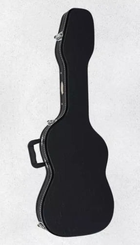 Case Para Guitarra Strato Preto Vogga Vcgst Bag Capa Hard