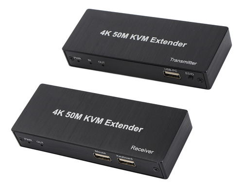 Extensor Kvm 4k Sobre Interfaz Multimedia Cat6 50m Hd 1080p