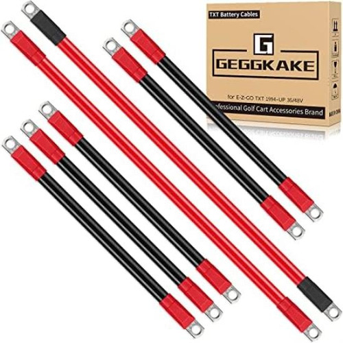 Geggkake Kit De Cableado De Cables De Batería Para Carrito D