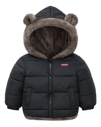 Abrigo Plumon Chamarra Espesado Ropa Algodón Niños Invierno