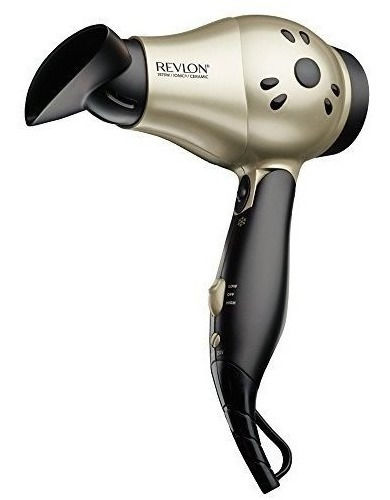 Secadora De Cabello Revlon Travel 1875w Compacta -dorado