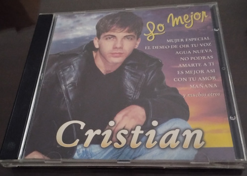 Cristian Castro Cd Lo Mejor 