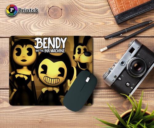 Mouse Pad Bendy And The Ink Machine - Varios Modelos