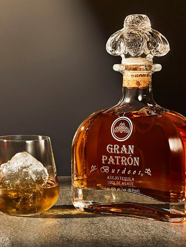 Pack De 4 Tequila Gran Patrón Burdeos Añejo 750 Ml