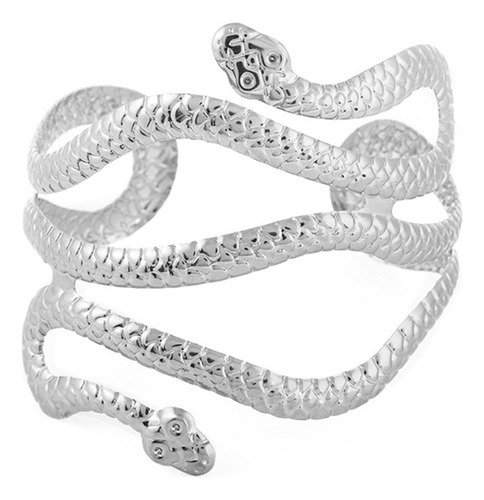 Brazalete De Metal En Espiral Con Forma De Serpiente, Brazal