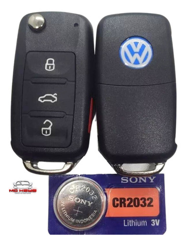 Carcasa Llave Vw Jetta Clasico 2010 2011 2012 2013 2014 2015