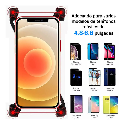 Soporte Para Celular Moto/bicicleta Punkzz X1 Dh060113 Base