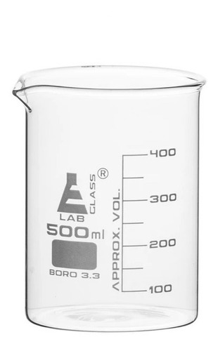 Vaso De Precipitacion Vidrio 500 Ml