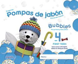 Libro Pompas De Jabon 4 Años 1ºtrimestre Bilingue De Campuza