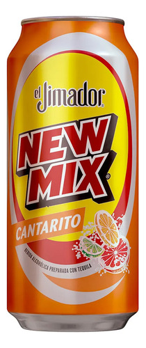Pack De 24 Bebida Preparada New Mix Cantarito Lata 473 Ml