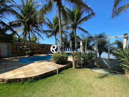 Imagem 7 de 30 de Um Imóvel Fora Do Comum De Frente Para O Mar Na Praia De Santa Monica Em Guarapari - Ca00213 - 69918465
