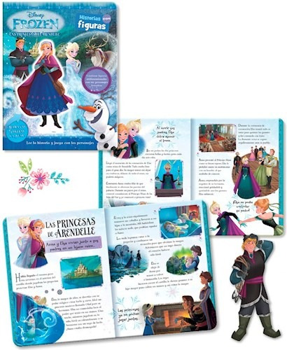 Historias Con Figuras - Frozen, De Disney School Fun. Editorial Plow S.r.l. Gravados, Tapa Dura, Edición 2016 En Español