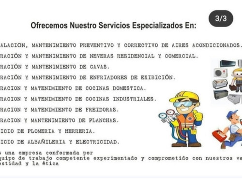 Imagen 4 de 5 de Servicio Técnico En Neveras Aires Cocinas Freidoras Y Más