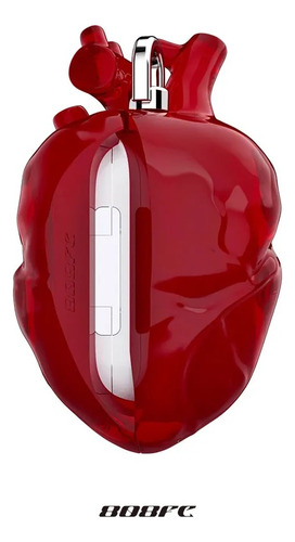 Funda Para Auriculares Con Corazón Para AirPods 3 Rojo