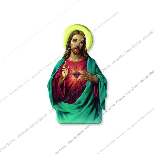 Iman Cuadro Sagrado Corazón De Jesus Magnetico Fars (italy)