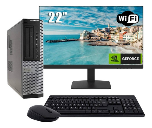 Pc Completa Intel Core I5 8gb 240ssd Led 22 Gt730 2gb Wifi (Reacondicionado)