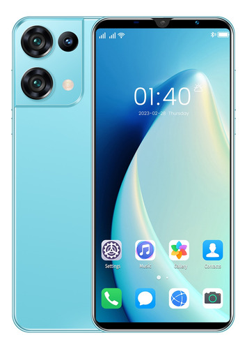 Smartphone Android Azul Rino9 5.5polegadas Ram 512mb Rom 4gb