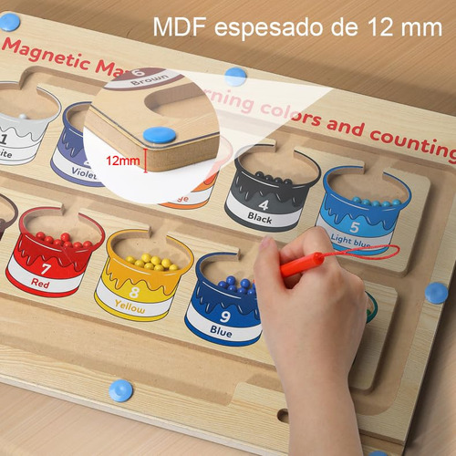 Labirinto Mágico Com Brinquedos Educativos Para Crianças,