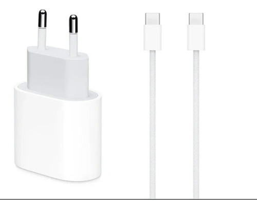Cargador Carga Rapida 20w Compatible iPhone 15 16 Tipo C