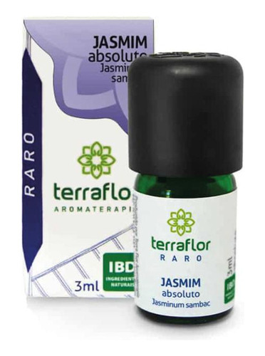 Óleo Essencial Jasmim Sambac Absoluto Terraflor 3ml