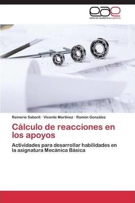 Libro Calculo De Reacciones En Los Apoyos - Gonzalez Ramon