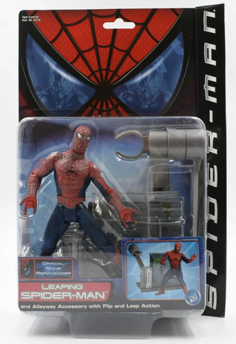 Leaping Spiderman Toy Biz Vintage 2002 Marvel