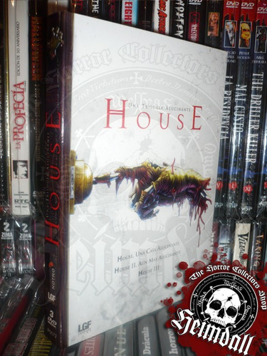 Dvd Boxset House Una Trilogia Alucinante 3 Dvd's Horror Gore