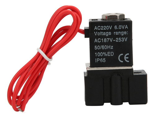 Válvula Solenoide Eléctrica De Plástico De Respuesta Rápida