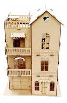 Comprar Casa De Muñecas Fibrofacil + 30 Muebles!!